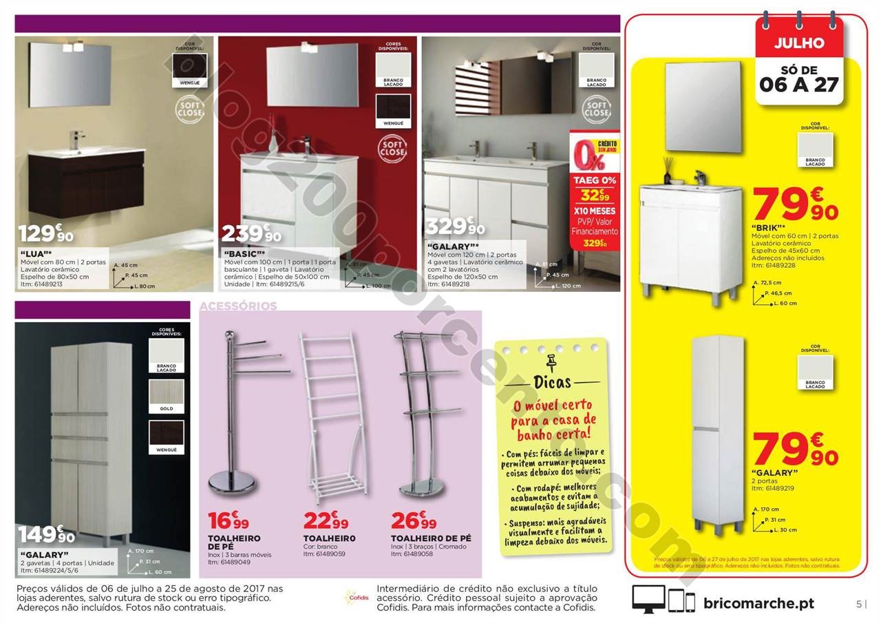 Antevisão Folheto BRICOMARCHÉ Promoções de 6 j