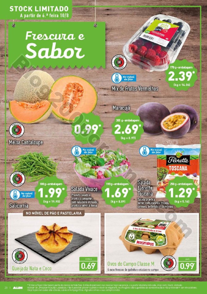 Antevisão Folheto ALDI Promoções a partir de 8 