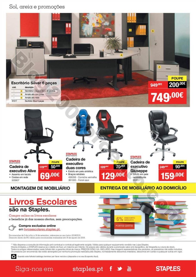 Antevisão Folheto STAPLES Promoções de 10 a 25 