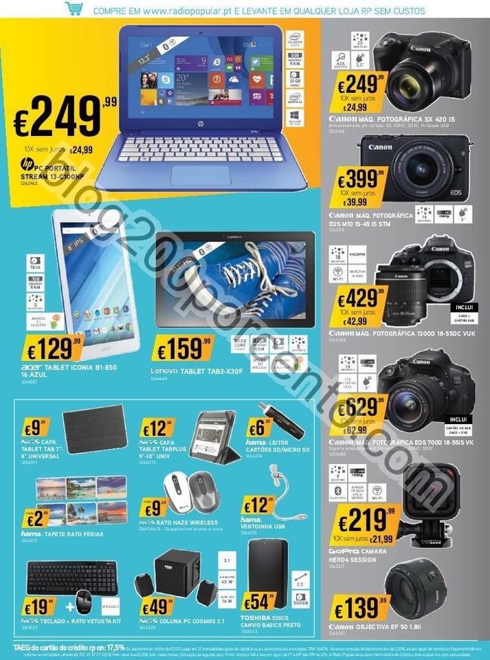 Antevisão Folheto RADIO POPULAR Promoções de 19