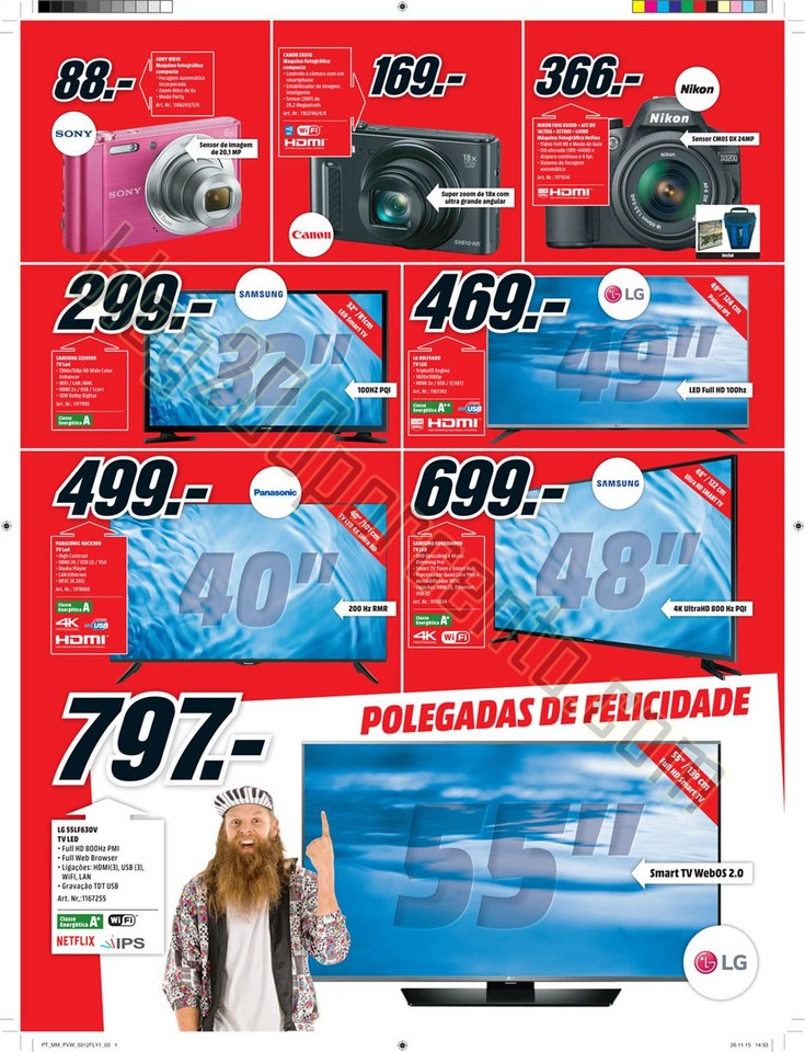 Antevisão Folheto MEDIA MARKT promoções de 3 a 