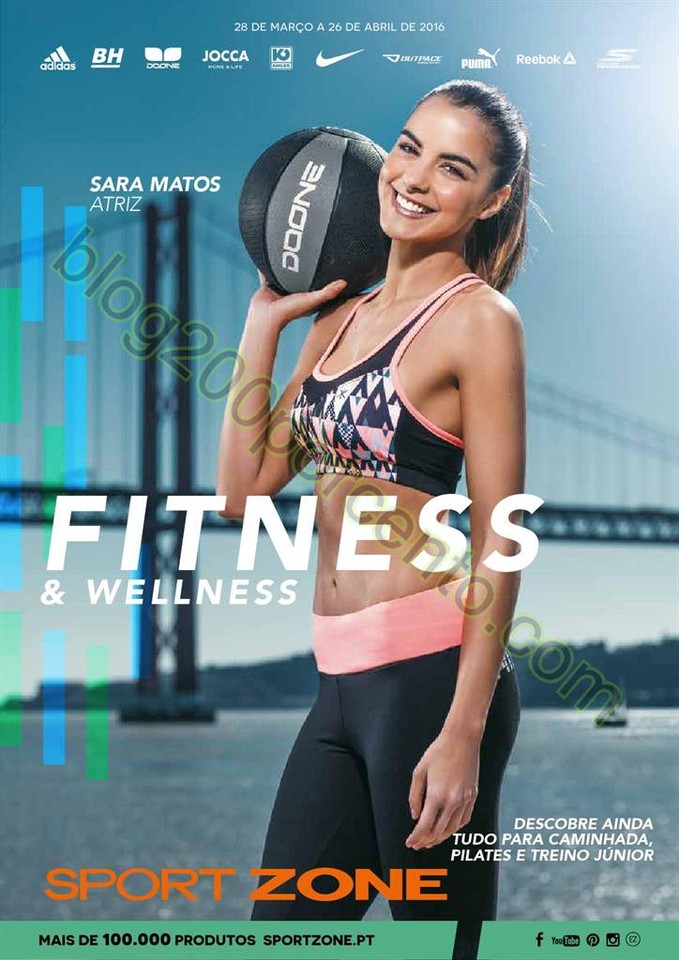 Novo Folheto SPORT ZONE promoções de 28 março a