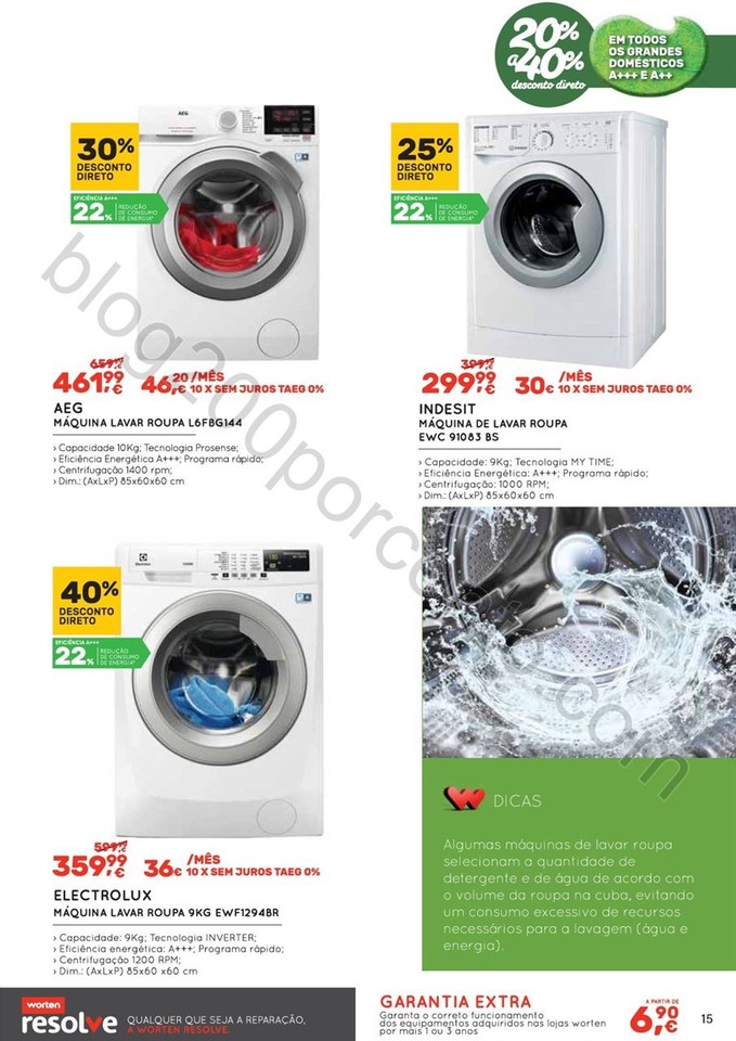 Antevisão Folheto WORTEN Eficiência Energética 