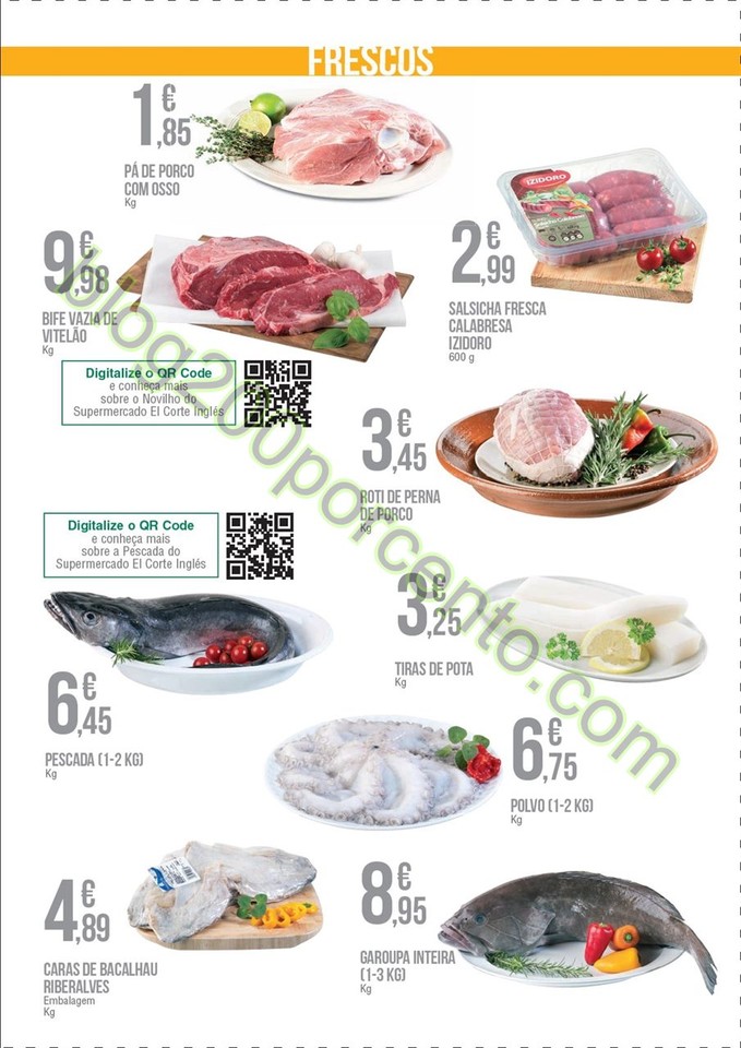 Antevisão Folheto EL CORTE INGLÉS Promoções de