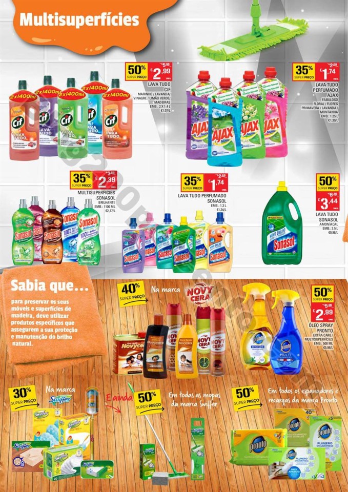 Antevisão Folheto CONTINENTE Extra Limpeza Promo