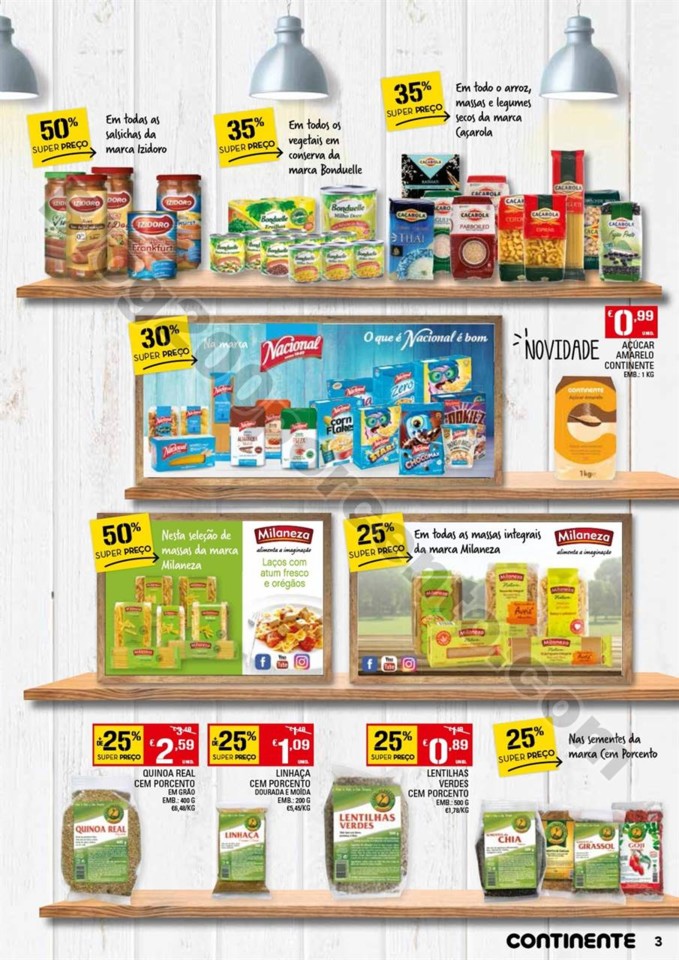 Antevisão Folheto CONTINENTE Extra promoções de