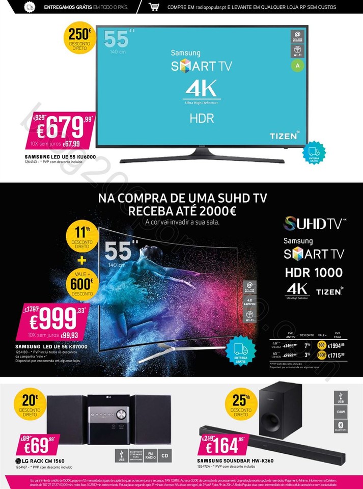 Antevisão Folheto RADIO POPULAR Promoções de 28