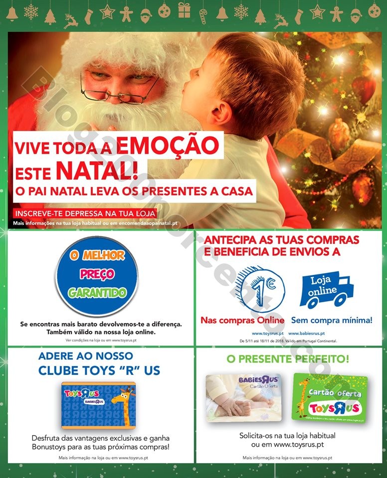 Antevisão Catálogo Natal TOYSRUS Promoções de 