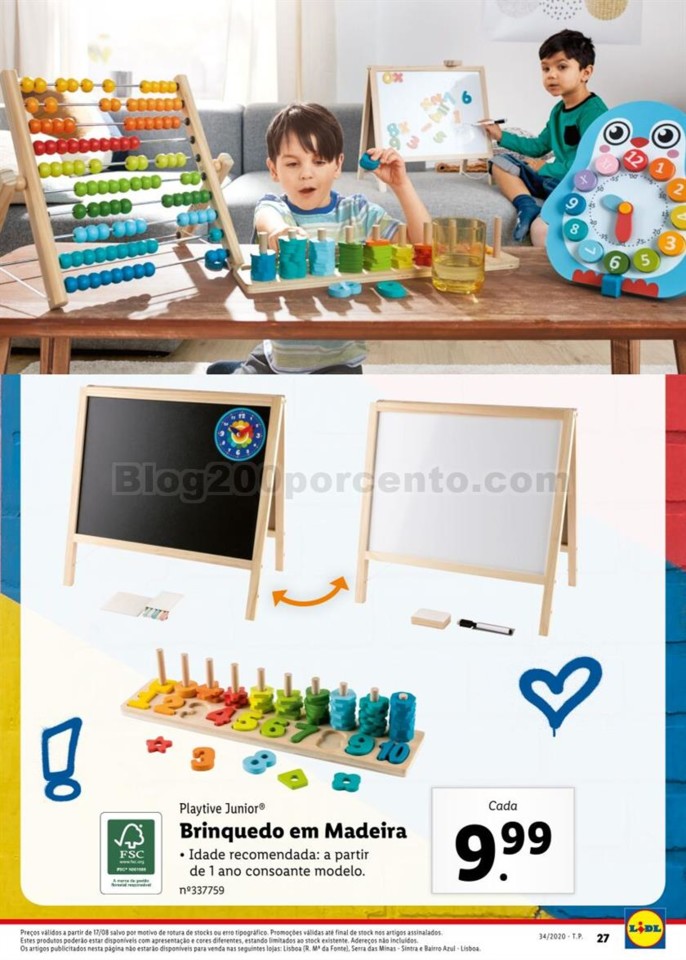 Antevisão Folheto LIDL Regresso às Aulas Promoç