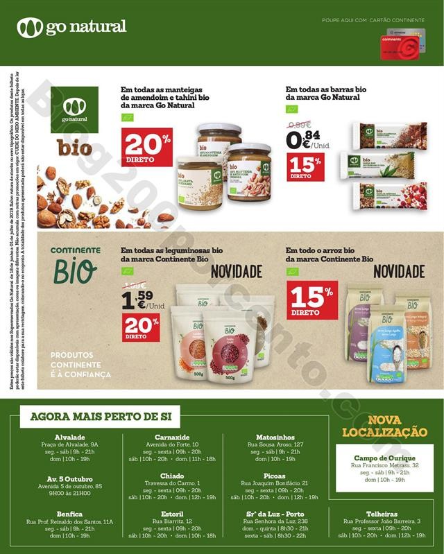Antevisão Folheto GO NATURAL Promoções de 18 ju