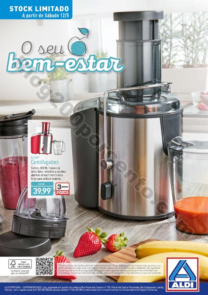 Antevisão Folheto ALDI Promoções a partir de 9 