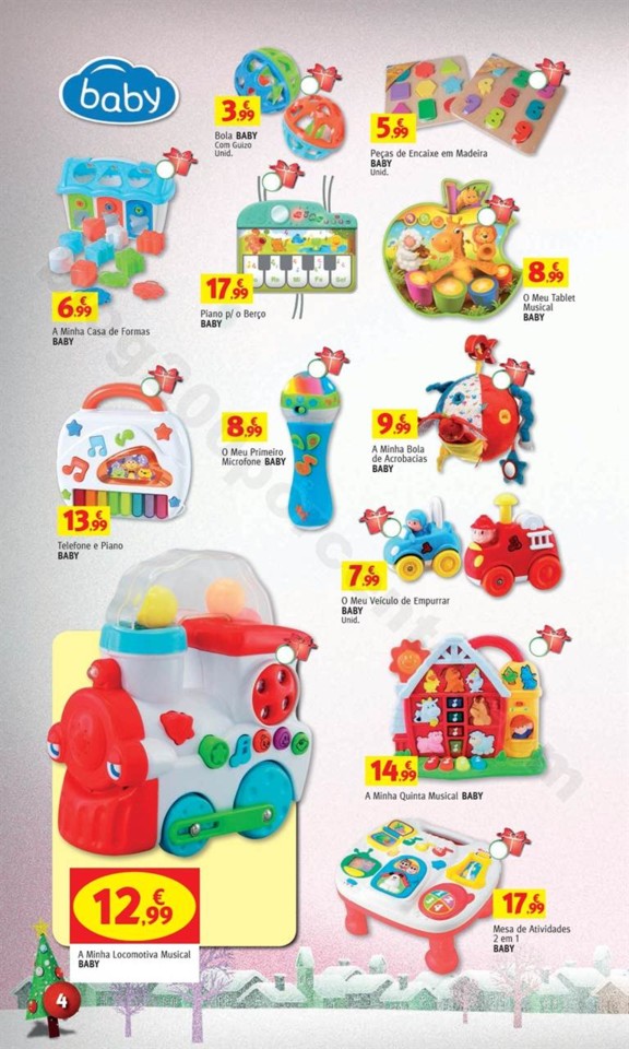 Antevisão Folheto JUMBO Brinquedos Natal promoç