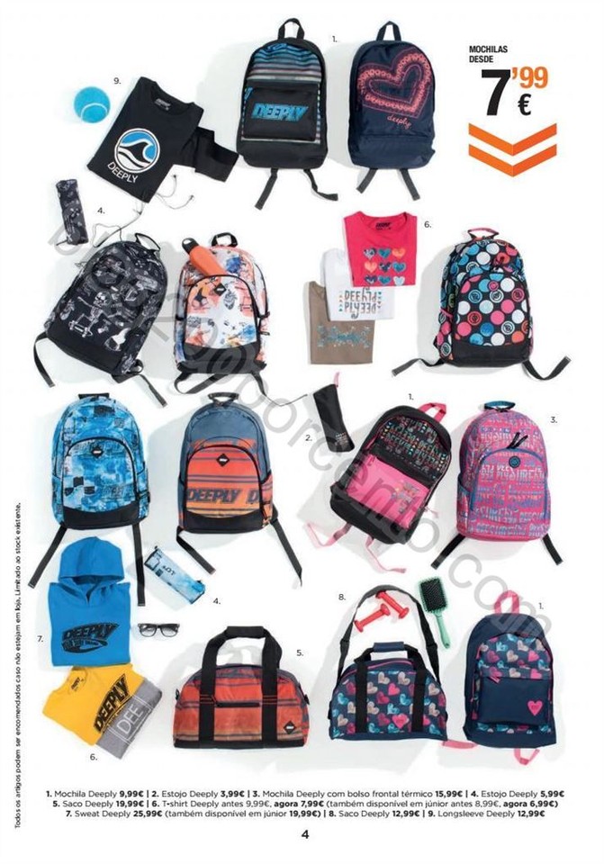 Novo Folheto SPORT ZONE Back to School 17 agosto a