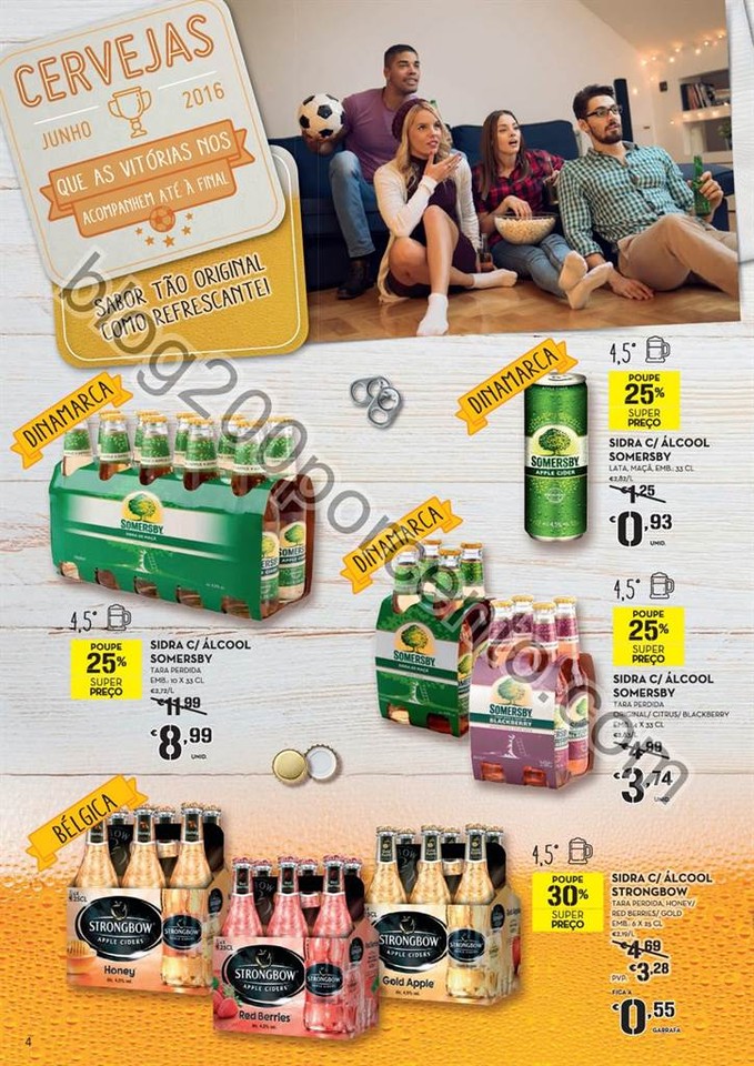 Antevisão Folheto CONTINENTE Cervejas e Mariscos 