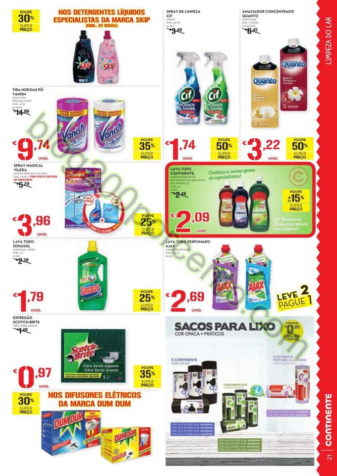 Antevisão Folheto MODELO - CONTINENTE Promoções