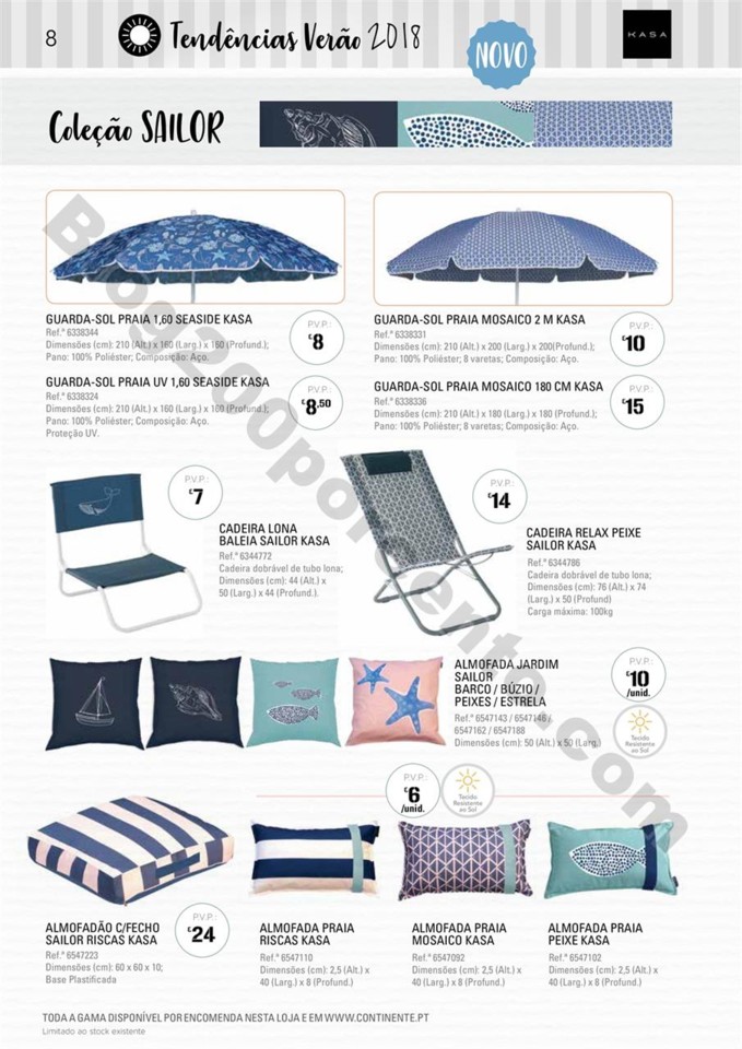 Antevisão Catálogo CONTINENTE Ar livre de 8 maio