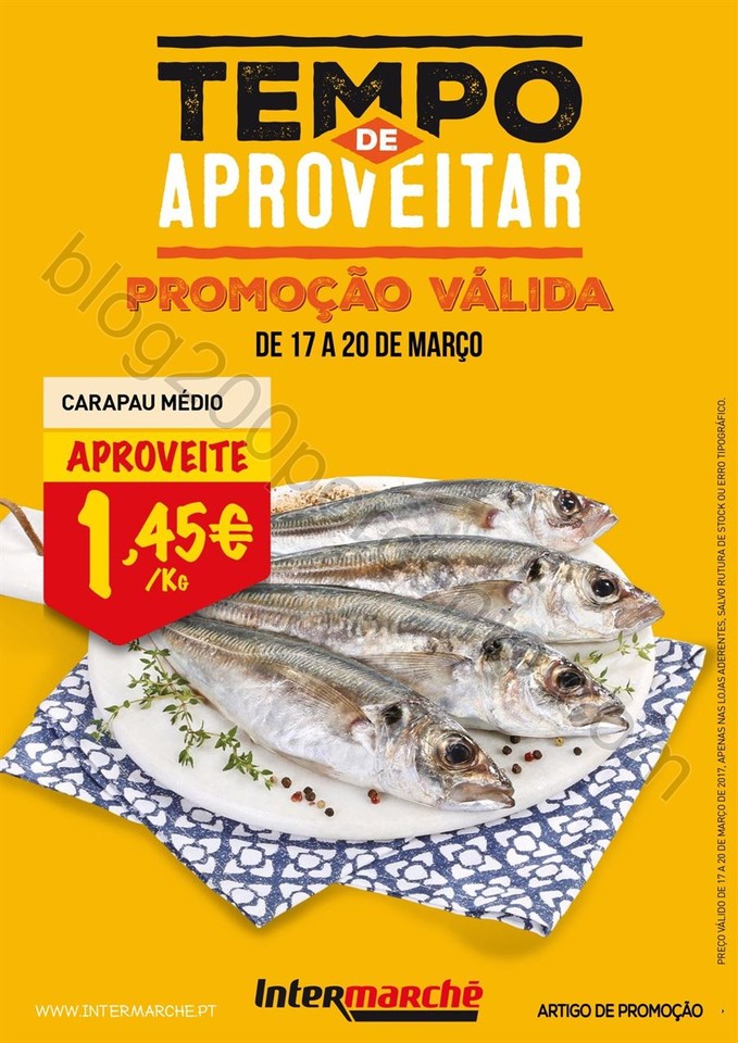 Antevisão Folheto INTERMARCHÉ FIm de semana prom