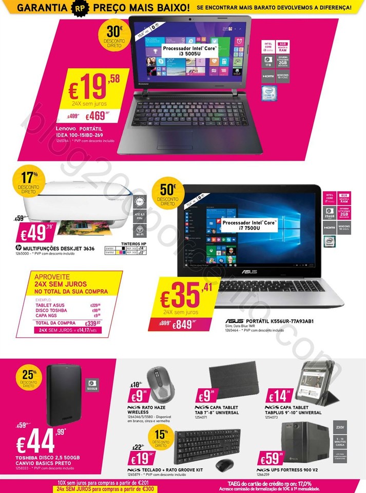 Antevisão Folheto RADIO POPULAR Promoções de 31