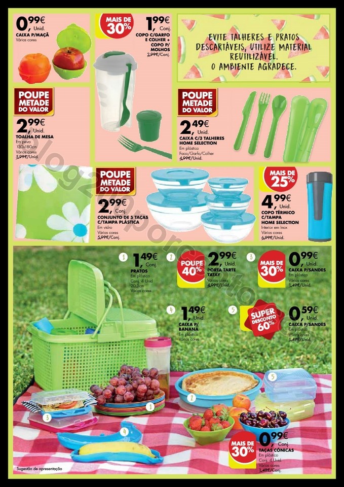 Antevisão Folheto PINGO DOCE Bazar Promoções de