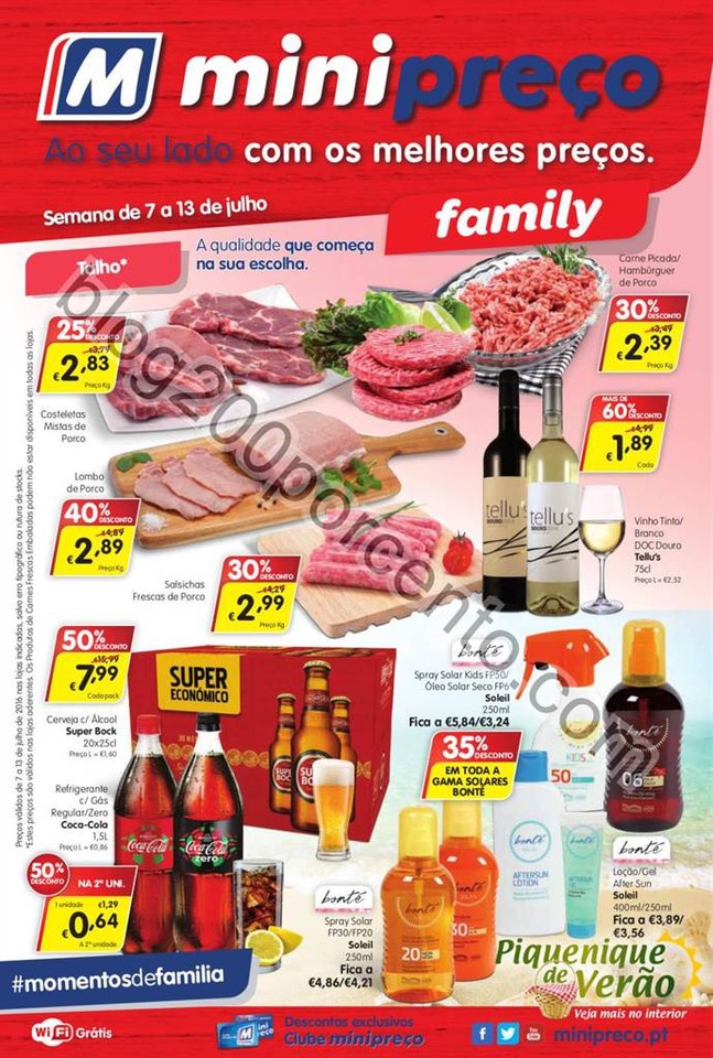 Antevisão Folheto MINIPREÇO Family promoções d