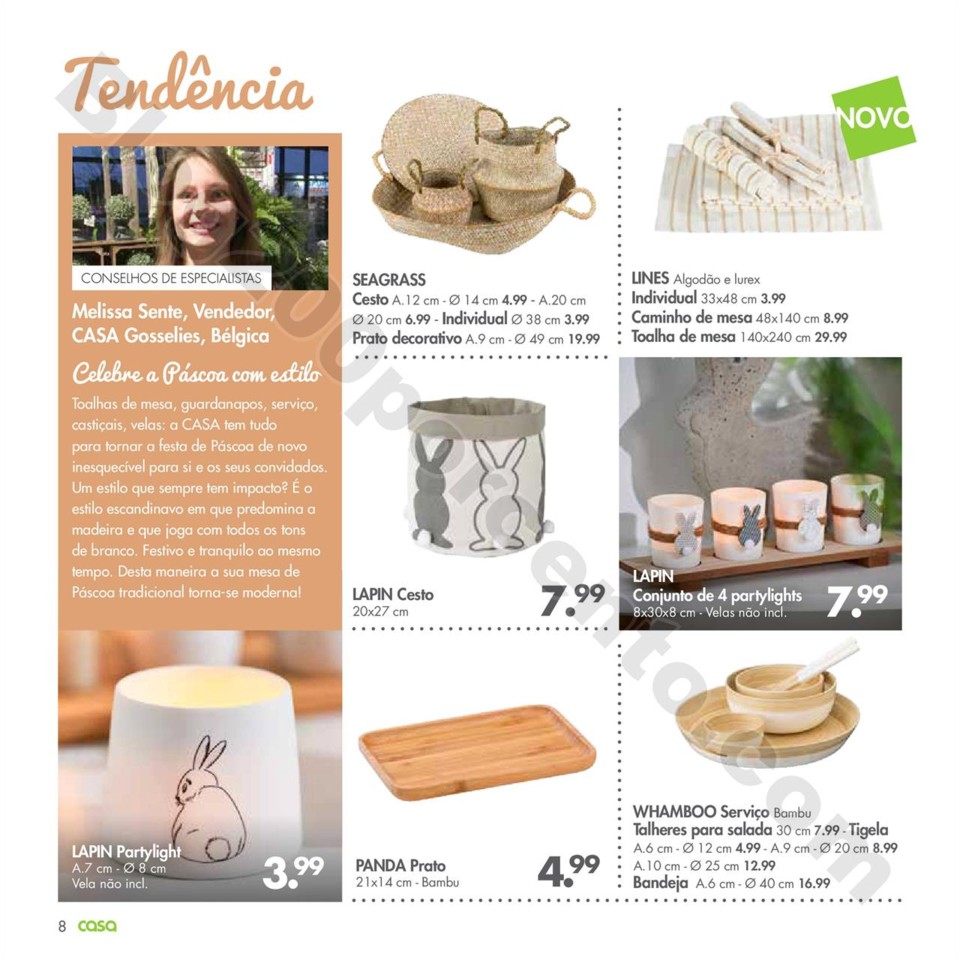 Antevisão Folheto CASA Páscoa promoções de 26 