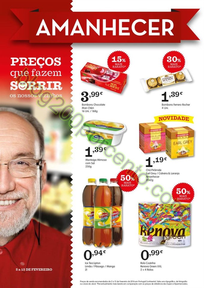 Novo Folheto AMANHECER Promoções até 15 feverei