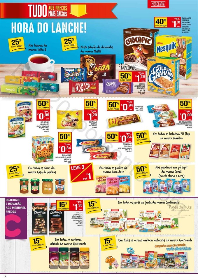 Antevisão Folheto CONTINENTE Promoções de 28 fe