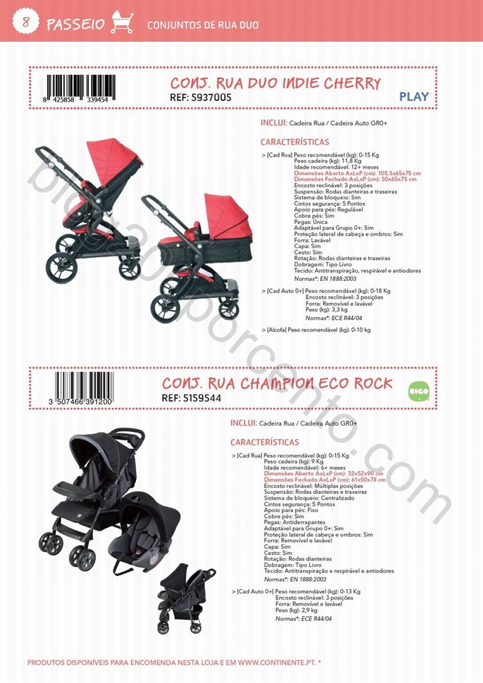 Catálogo técnico puericultura CONTINENTE Promoç