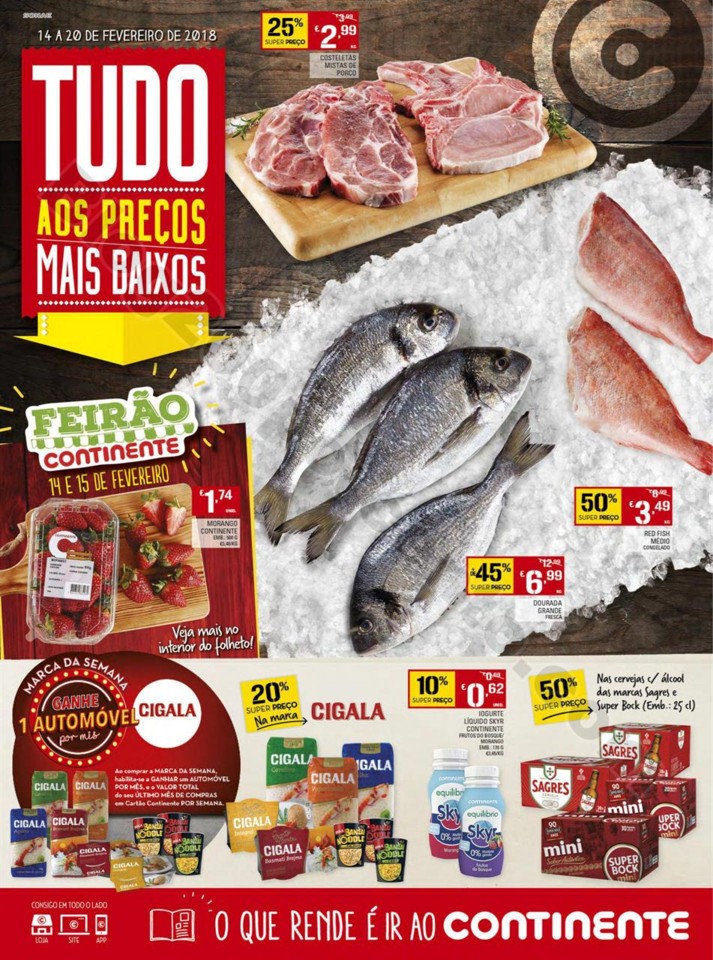 Antevisão folheto CONTINENTE Madeira Promoções 