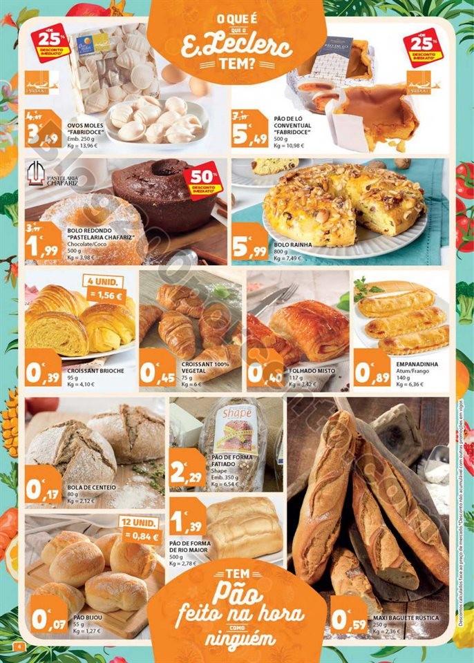 Antevisão Folheto E-LECLERC Promoções de 20 a 2