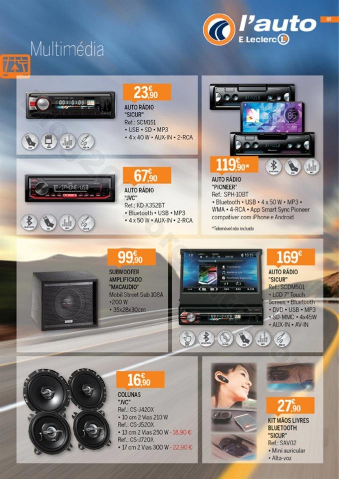 Antevisão Folheto E-LECLERC Auto Promoções de 3