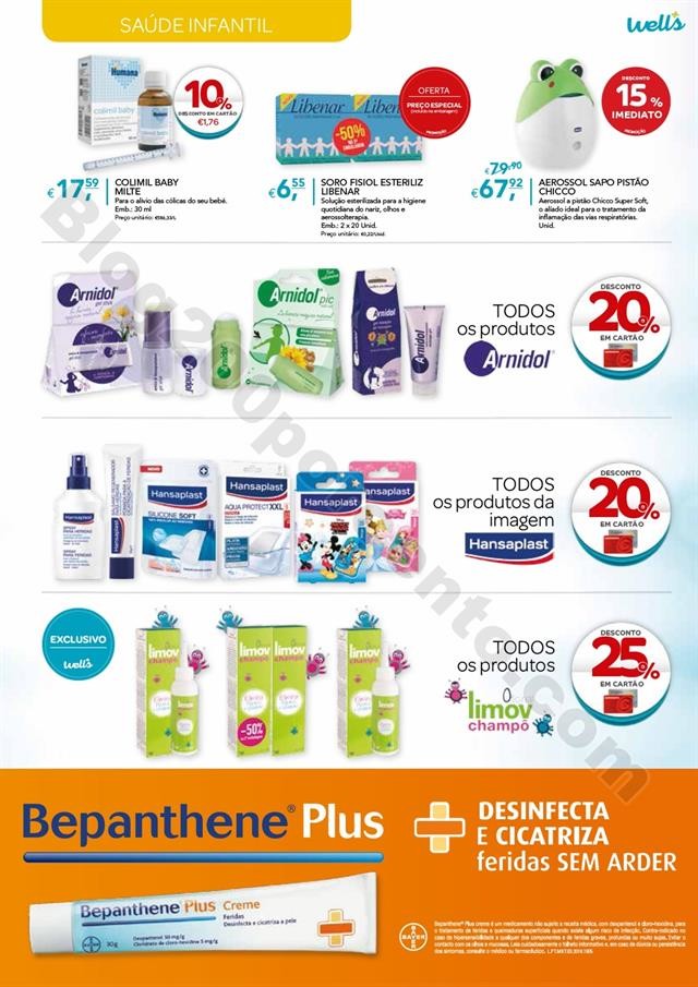 Antevisão Folheto WELLS Verão Promoções de 18 