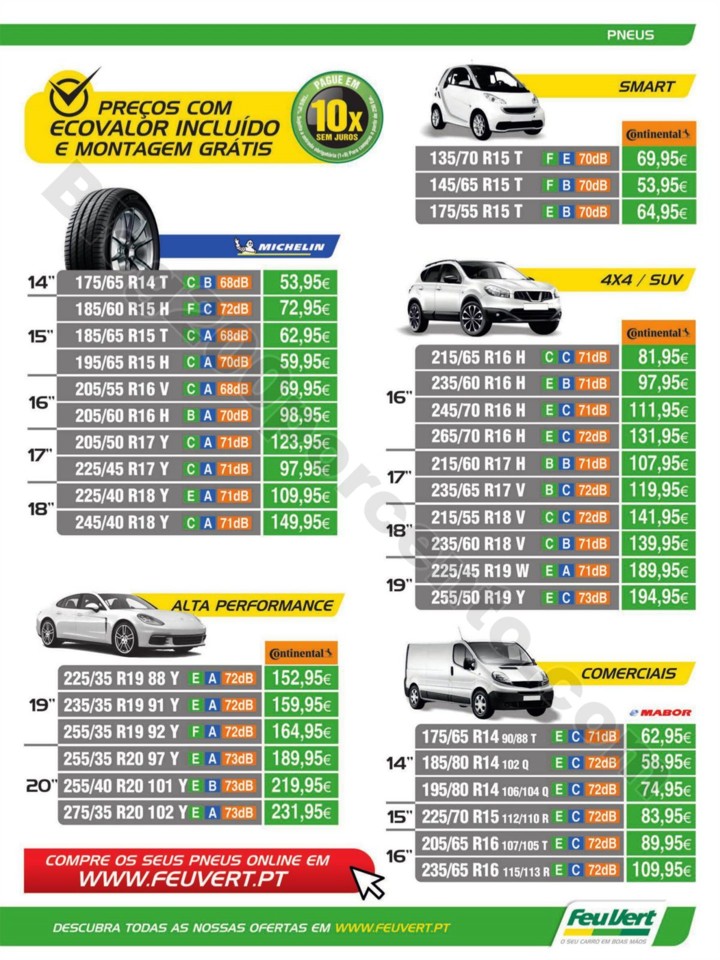 Antevisão Folheto FEU VERT Promoções de 29 abri