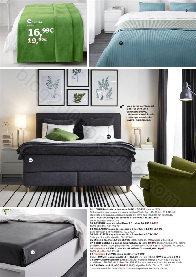 Antevisão Folheto IKEA Quartos promoções de 22 