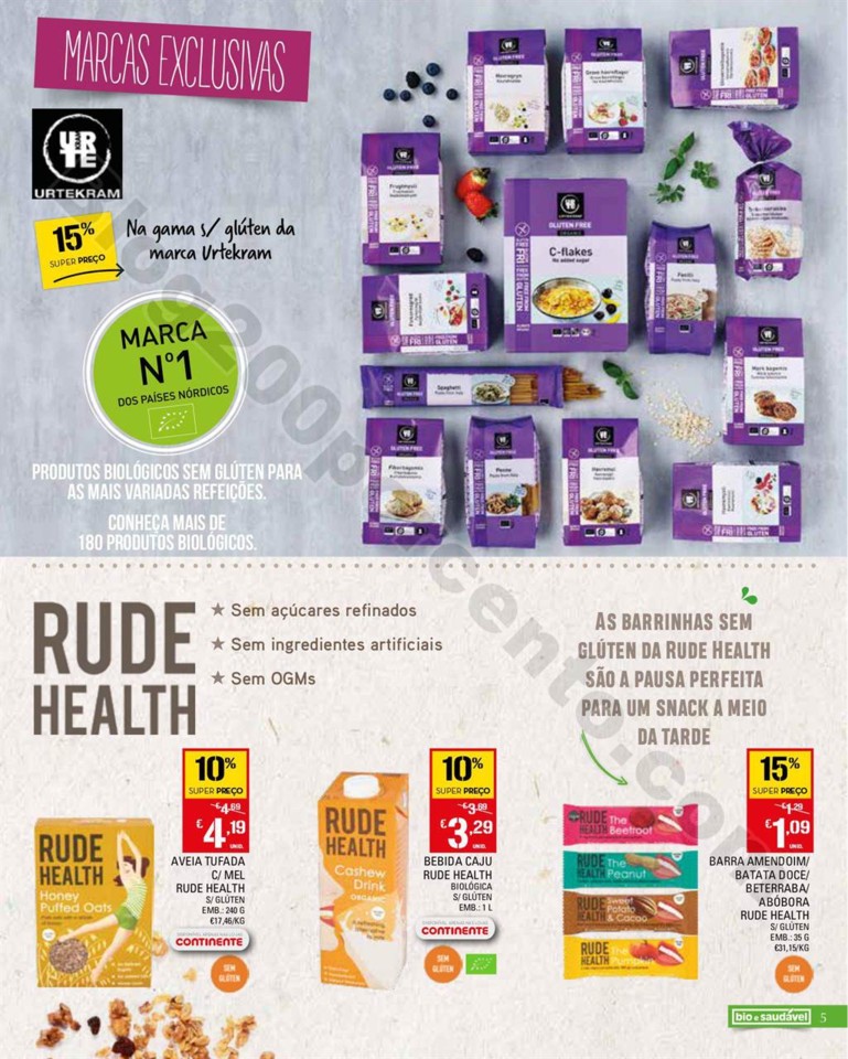 Antevisão Folheto CONTINENTE Bio promoções de 2