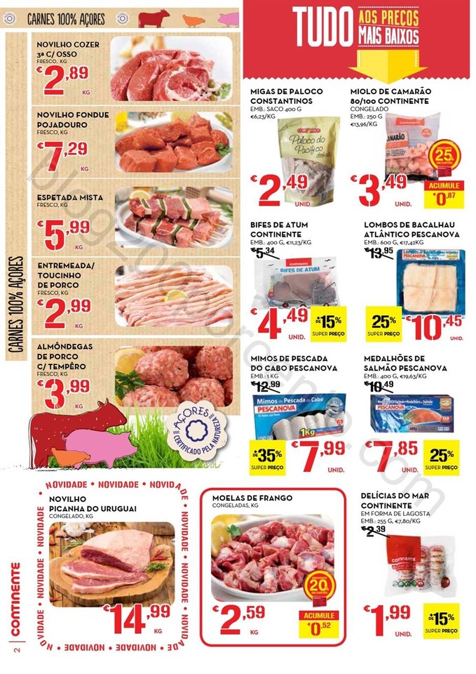 Antevisão Folheto CONTINENTE Açores Promoções 