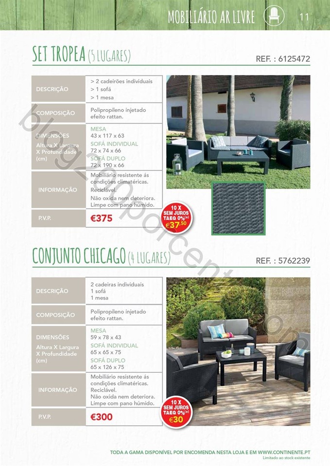 Novo Folheto CONTINENTE Ar Livre até 15 agosto p1