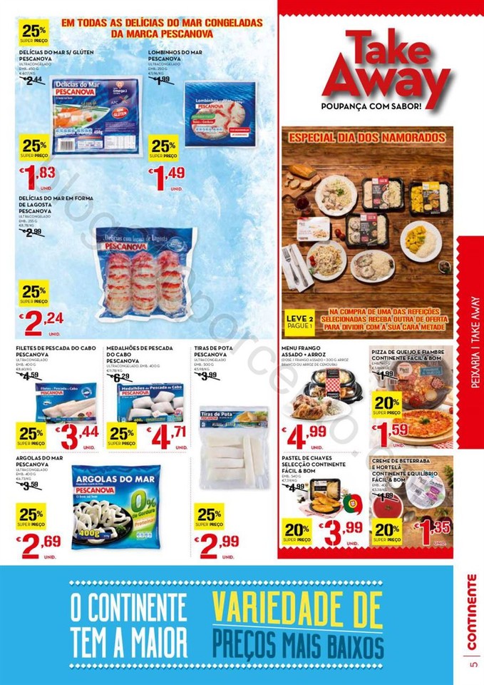 Antevisão Folheto CONTINENTE Promoções de 14 a 