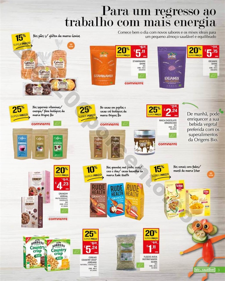 Antevisão folheto CONTINENTE Bio e Saudável de 2