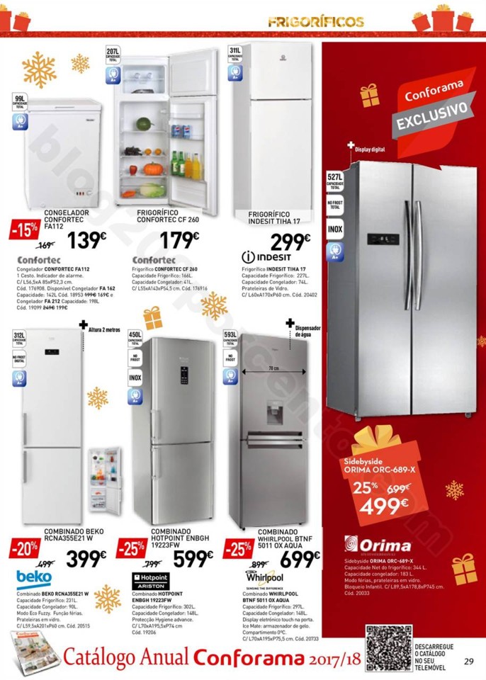 Antevisão Folheto Conforama Natal Promoções de 