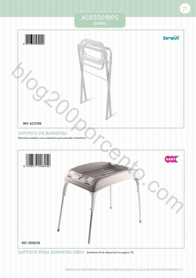 Catálogo técnico puericultura CONTINENTE Promoç