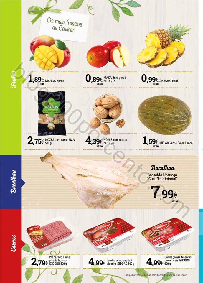 Antevisão Folheto COVIRAN Promoções de 13 a 31 