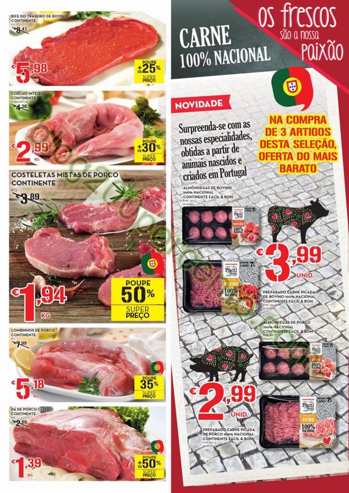 Antevisão Folheto CONTINENTE Promoções de 12 a 