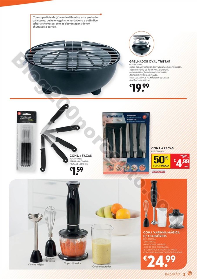 Antevisão Folheto CONTINENTE Bazarão promoções
