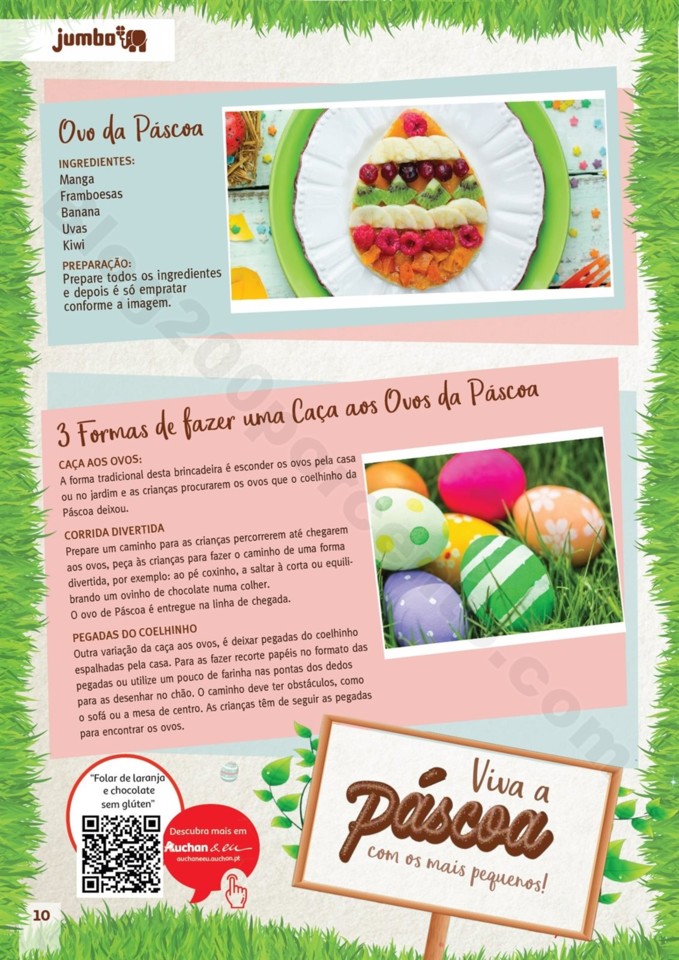 Antevisão Folheto JUMBO Catálogo Páscoa promoç