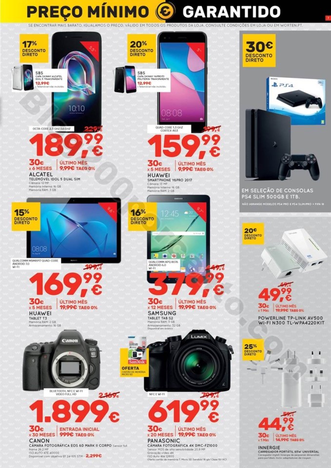 Antevisão Folheto WORTEN Promoções 25 janeiro a