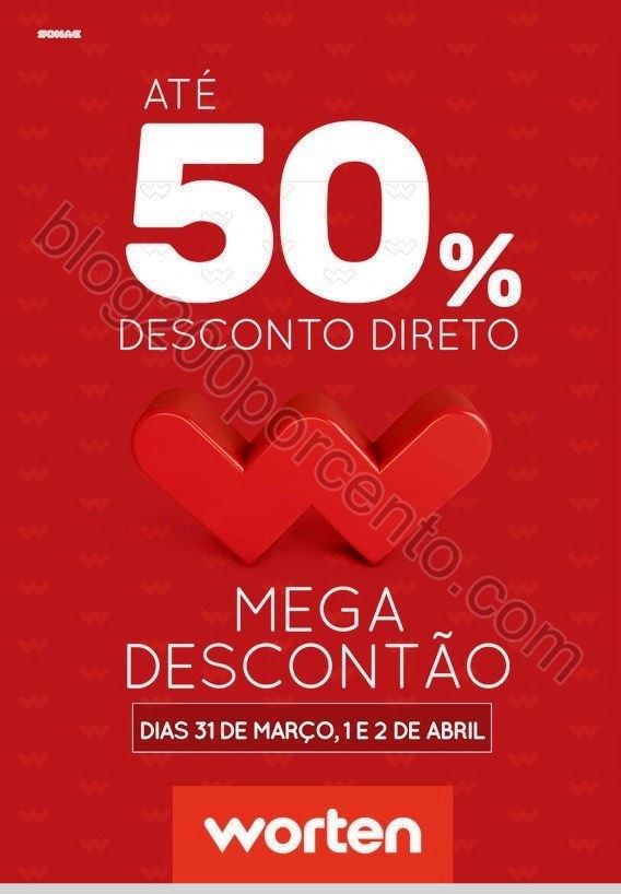 Antevisão Folheto WORTEN Mega Descontão de 31 ma