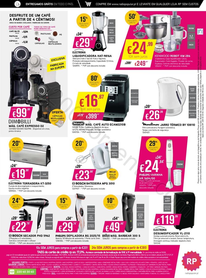 Antevisão Folheto RADIO POPULAR Promoções de 31