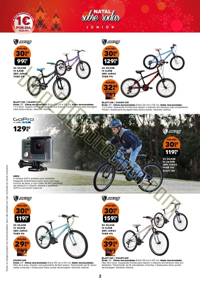 Antevisão Folheto SPORT ZONE Natal promoções de