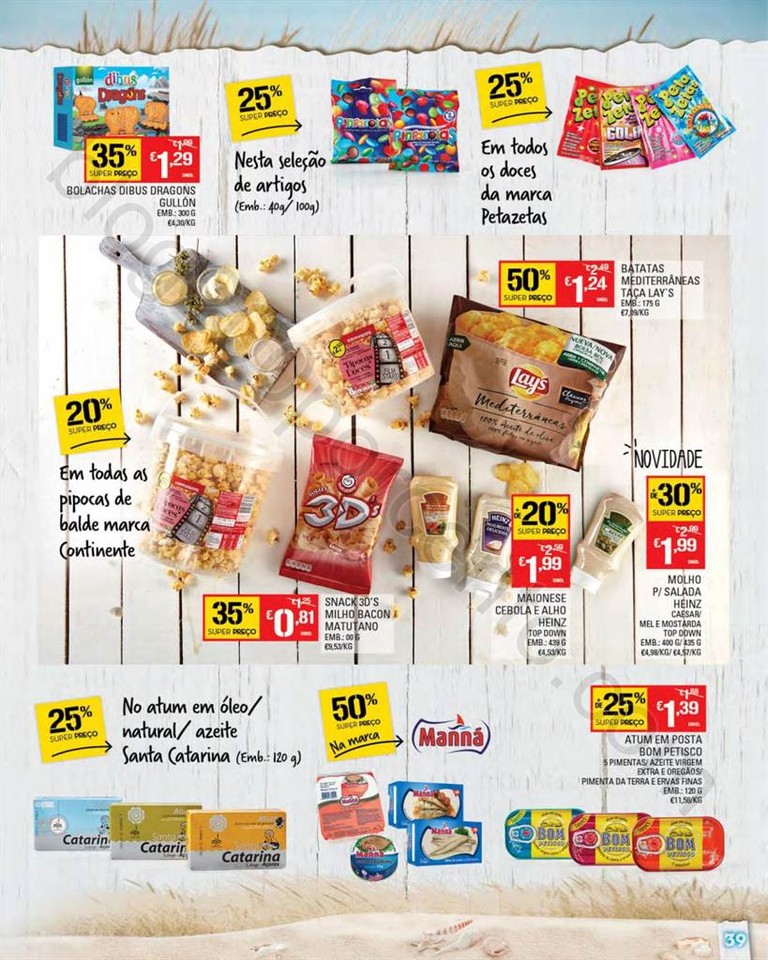 Antevisão Folheto CONTINENTE Verão Promoções d